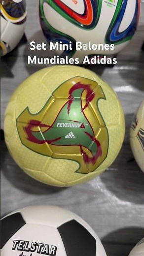 Set Mini Balones Mundiales Adidas #unboxing #balones #mundial #adidas #worldcup #fifaworldcup