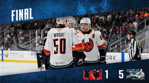 Barracuda beat Firebirds 5-1, snap Coachella Valley's four-game win streak