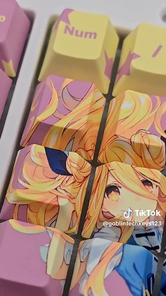 Unlocking creativity with these Hoshimiya Mukuro-inspired custom keycaps! ✨🔐✨ Let the colors and character on keyboard shine through with this amazing design. Build your dream custom keycaps with us! Customize now 👉👉 goblintechkeys.com 1 of 1 keycaps • Personalize your dream design • Custom-made one by one • Ship worldwide . . . . . #mechanicalkeyboard #keyboard #mechanicalkeyboards #keycaps #customkeyboard #gamingkeyboard #pcgaming #gaming #geekhack #artisankeycaps #keycap #cherrymx #keyboar