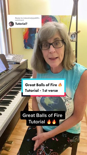Great Balls of Fire Piano Tutorial - Easy Guide