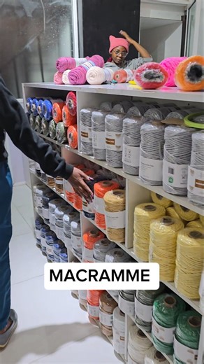 OSONA YARNS on Instagram: "Macramé is the beautiful art of making décor using simple hand-tied knots — no hooks, no needles, just your hands! 😍🧵 Prices: • 3mm – ksh 650 • 4mm – ksh 1100 • 5mm – ksh 1300 • Glitter macramé – ksh 650 Fun fact: Macramé has been around for over 700 years and sailors used it to pass time and decorate their ships! ⚓️✨ Perfect for: • Wall hangings • Plant hangers • Bags & purses • Table runners • Curtains & room dividers • Coasters, keychains & decor acc