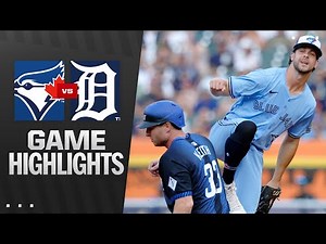 Blue Jays vs. Tigers Game Highlights (7/25/25) | MLB Highlights