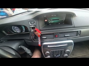 How to Check VIN Number Via Cars System in Volvo V70 III ( 2007 - 2016 )