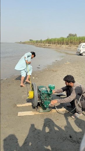 Diesel Engine Starting Up New Technology 🛞 #shorts