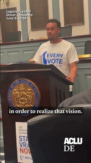 ACLU-DE and the DE VRA