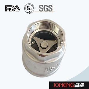 [Hot Item] Stainless Steel One Way Flow Screwed Lift Check Valve