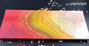 It's called the "swirl technique," and it's gorgeous 😍 Credit: Tiktus color Art https://www.youtube.com/channel/UCeAvBShy5a2_vTFflQG_zWg/featured | vonvon