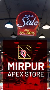 25K views · 1.2K reactions | Mega Sale at Apex up to 60%! A wide...