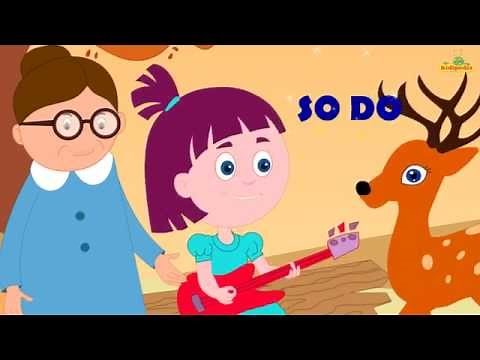Doe A Deer - Popular English Nursery Rhymes with Lyrics