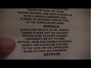 Queen and Beauty (Lady) of Mount Carmel