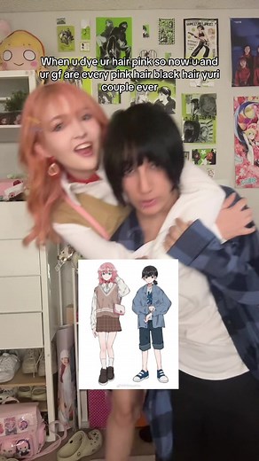 Pink Hair and Yuri Lovers: A Cute Couple Story