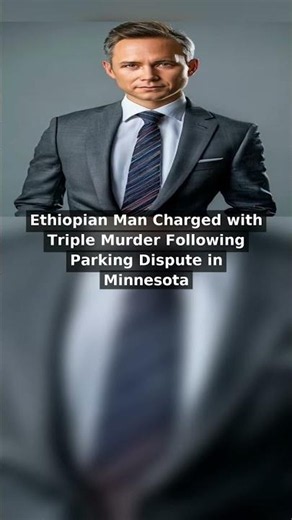 Ethiopian Man Charged with Triple Murder Following Parking Dispute in Minnesota