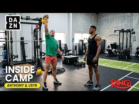 Inside Camp: Anthony Joshua TRAINING With Oleksandr Usyk Ahead of Tyson Fury Fight!