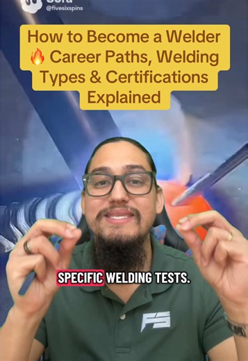 How to Become a Welder 🔥 Career Paths, Welding Types & Certifications Explained Most people think welding is just sparks and metal. But if you don’t understand which type of welding you’re choosing, you can waste years going down the wrong path. My name is Elijah, and I run FIVESIXSPINS.com, where I help people understand trade careers and prepare for them in a simplified, strategic way. Quick disclaimer: I am not a licensed welder. Everything shared here is based on publicly available informat