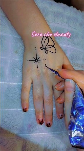 Beautiful and simple henna designs for kids ✨ #tattoo #hennatattoo #explore #hennatattoodesign #h...