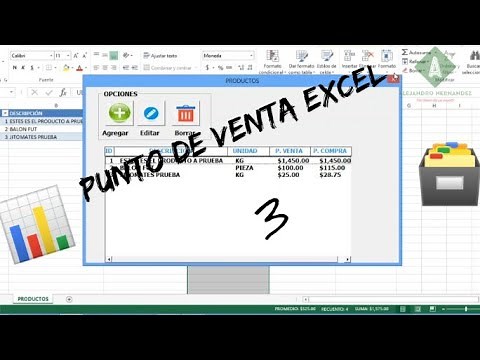 Point of Sale in Excel (VBA). Session 3.