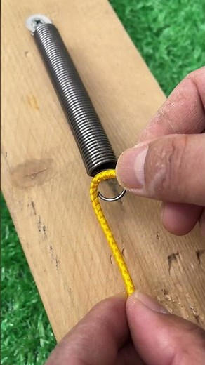 A Simple Tension System to Install Strong Spring!