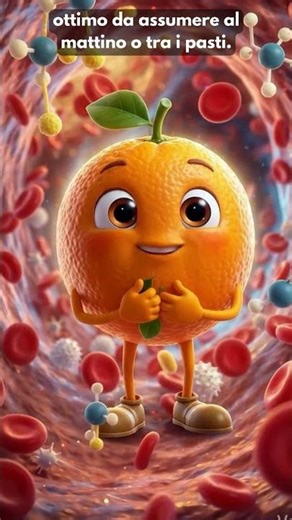Vuoi un flusso sanguigno più pulito Guarda questo 🍊🌰