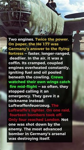 Germany's Most Advanced Bomber Caught Fire So Often, It Got Its Own Nickname |WW2