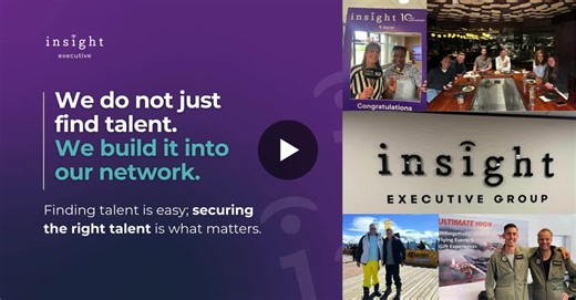 #insightsexecutive #executivesearch #leadershiphiring #executiverecruitment | Insight Executive Group (IEG)