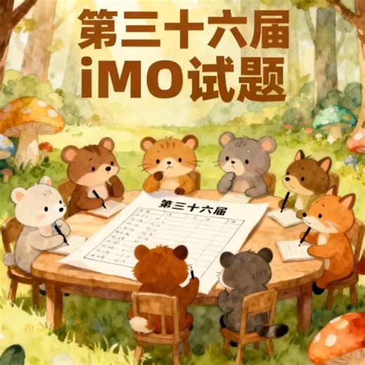 第三十六届iMO试题中文英文两版分享～～