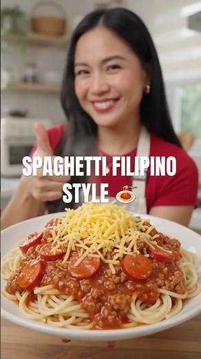 🍝 Learn to Cook the Ultimate Filipino Spaghetti! 🇵🇭✨