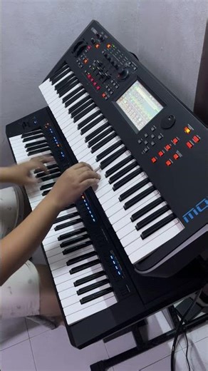 双电子琴演奏 晚風 (Cover by~Bu) #shorts