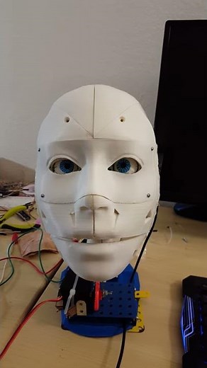 Inmoov Wink Advanced Eye Mechanism Full Independent Eye Movement