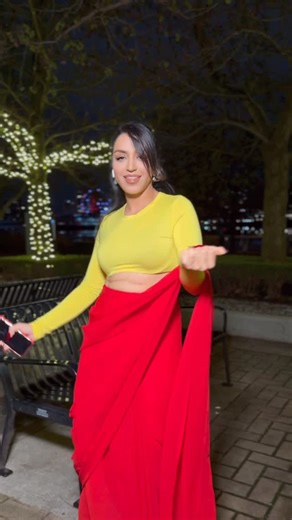 Noora Allure on Instagram: "Dancing in the rain just for you 😘😘#explorer #indianmodel #trending #viral"