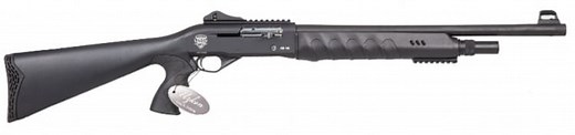 Uzkon ZK-18 Semi-Automatic Shotgun 12 Gauge -3" chambers, 4 1 Capacity, 19.5" Barrel, Pistol Grip Stock, Ghost Ring Sights - ZK18