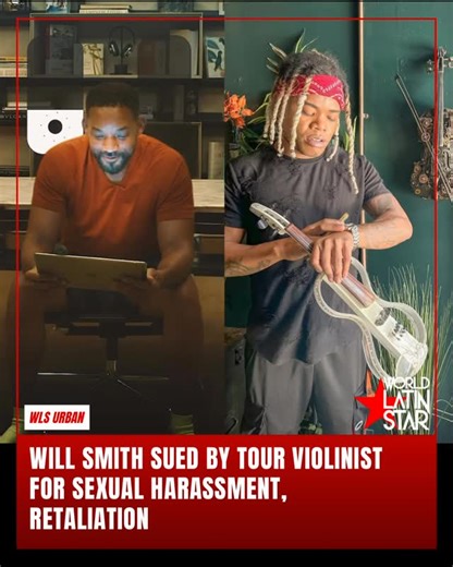 World Latin Star News on Instagram: "Will Smith is being sued by a violinist who accused the actor of firing him for reporting a sexual assault while on his tour. Brian King Joseph is suing Smith and his company, Treyball Studios Management, for wrongfully terminating him after a March incident in Las Vegas on the rapper’s Based on a True Story 2025 tour. According to a civil complaint filed Wednesday, Dec. 31, in a Los Angeles court, the musician claims he returned to his hotel room, booked by 