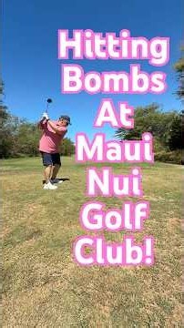 First Round Of Maui Golf! #Golf