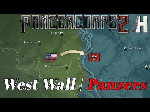 Panzer Attack! | Panzer Corps 2 | West Wall | First Look | Part 2