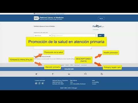 Búsqueda avanzada en PubMed