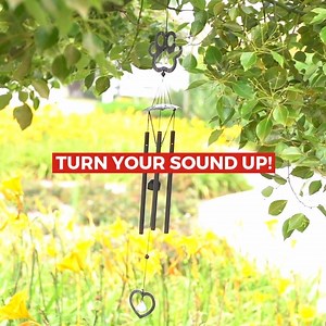 868K views · 34K reactions | This beautiful memorial wind chime is a thoughtful reminder of all the love and happiness your pup gave you. The prisms refract sunlight, painting your surroundings in delicate little rainbows, symbolizing how your pup gazes down at you from beyond the rainbow bridge. Listen to the wind chime in the video below! ❤️ I Hear You in the Wind Chime  https://iheartdogs.co/2KqhZQ3 | iHeartDogs | Facebook