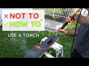 How to SAFELY Use an Inferno Propane Torch: Warnings & Precautions