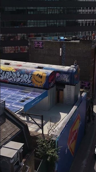Our SUPERGIRL, Milly Alcock makes her mark on London 🦸‍♀️