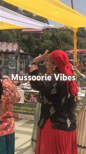 Traditional Folk Dance in Mussoorie 🏔️💃