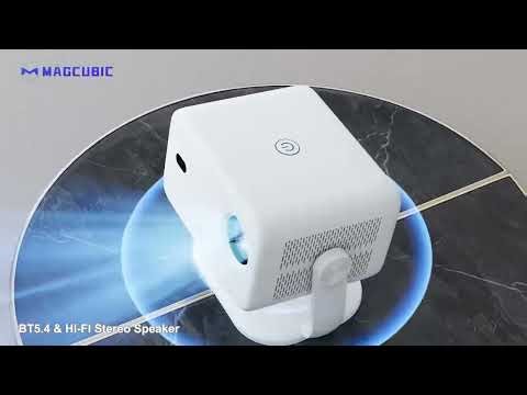 Magcubic – projecteur natif 1080P 650ANSI 8K Android14 L018, avec