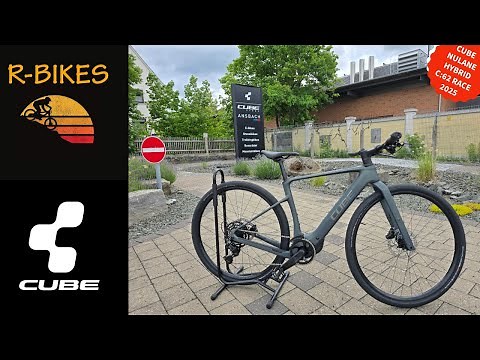 E-Bike Cube Nulane Hybrid C:62 Race 400X 2025 – Ultimate City + Gravel Ride!"