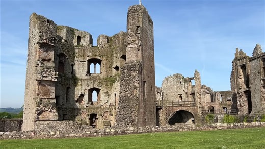 The rise and fall of Raglan Castle