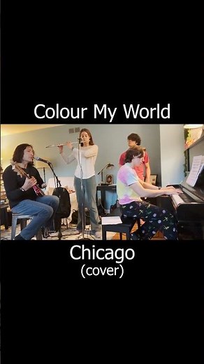 Colour My World - Chicago (cover pt2) #chicago #colourmyworld #cover #coversong #coversongs #flute