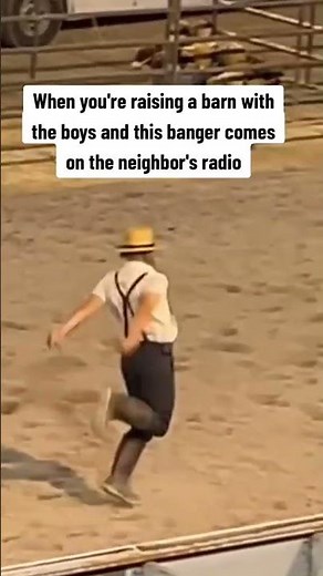Jacob can't help it! That wild Amish man loves to dance.