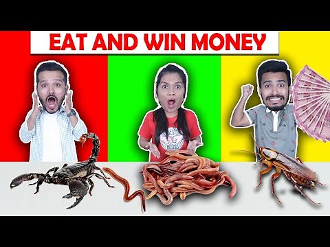 LAST TO STOP EATING ONE COLOR FOOD WINS 1 lakh