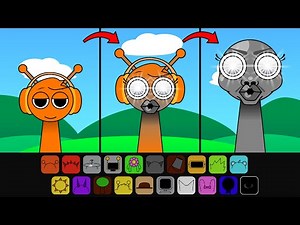 Making SCP Ooh Wish I Knew from Orange Sprunki Incredibox | My OC Sprunki Mod