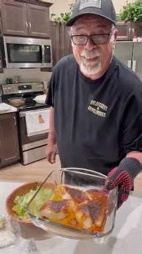 Seafood Delight: Oven Baked Cod with Clam Chowder.