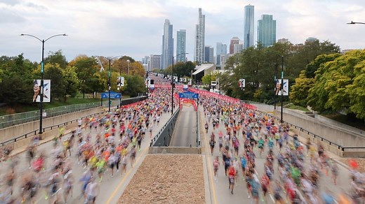 What is the 2025 Chicago Marathon route? See a map of the course and what makes it special
