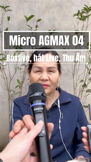 Mời được Ca Sỹ Làng Quê Test Bộ Micro AGMAX KẾT HỢP BOXLIVE THU ÂM, Hát Livestream #vuaphụkiệnjapan