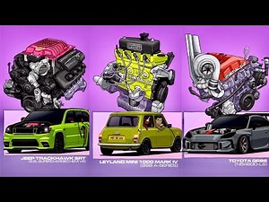Legendary Cars With Unexpected Engine Swaps | Horsepower, Mini 998 & Toyota RB26