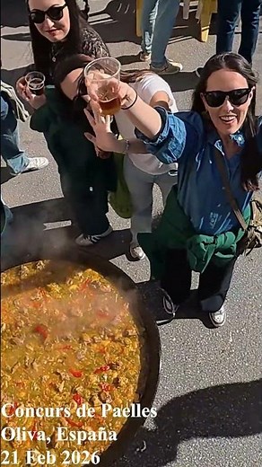 Fallas 2026 - Concurs de Paelles - Paella Competition - Oliva Spain